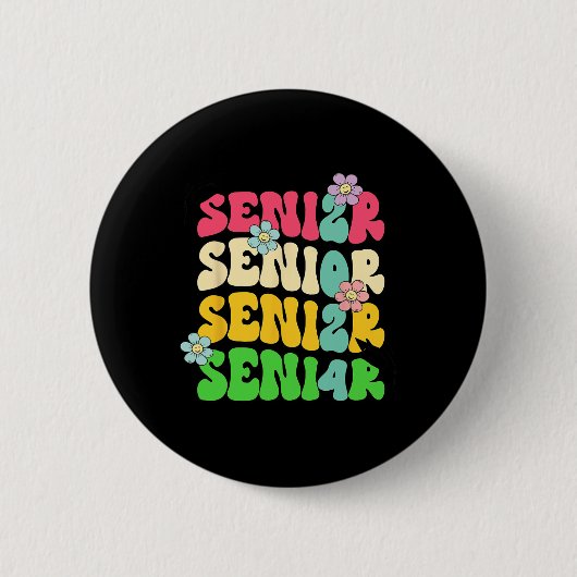 Seniorenklasse 2024 Abschluss 2024 Button (Vorderseite)