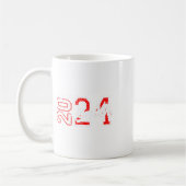 Seniorenklasse 2024 Abschluss 2024 Kaffeetasse (Links)