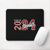 Seniorenklasse 2024 Abschluss 2024 Mousepad (Mit Mouse)