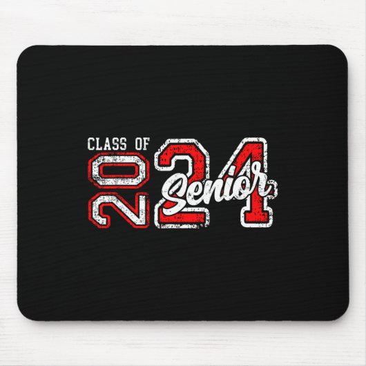 Seniorenklasse 2024 Abschluss 2024 Mousepad (Vorne)