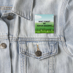 Seniorenrabatt: Vergessen Sie nicht meinen Seniore Button