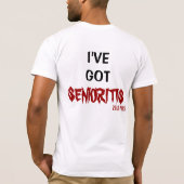 senioritis T-Shirt (Rückseite)