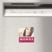 SENIORS Custom Abschluss Keepake Magnet (pink) (In Situ (Geschirrspüler))