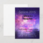 Seniors Party Einladung (Vorne/Hinten)