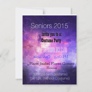 Seniors Party Einladung