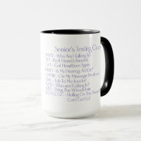 "Senior's Sims Codes" - kundenspezifischer Kaffee/