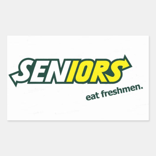 Seniors Sticker (Vorderseite)