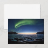 Senja Island, North Norwegen Card (Vorne/Hinten)