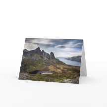 Senja Island Norwegen Landschaftliches Foto