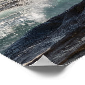 Senja Island Norwegen Landschaftliches Foto Poster (Ecke)