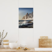 Senja Island Norwegen Landschaftliches Foto Poster (Küche)