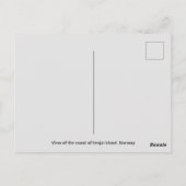 Senja Island, Norwegen, Postcard Postkarte (Rückseite)