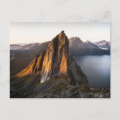 Senja Island Norwegen Postkarte (Vorderseite)
