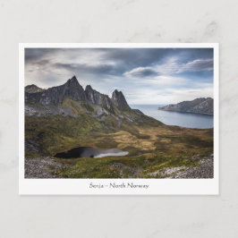 Senja Island Norwegen Postkarte