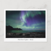 Senja, Nordnorwegen Postkarte (Vorderseite)