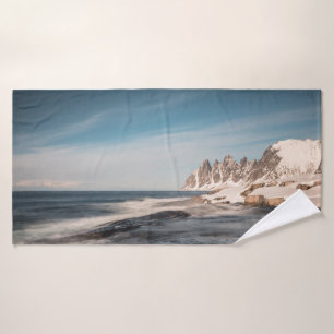 Senja Norwegen Badehandtuch