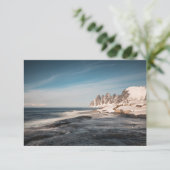 Senja Norwegen Card (Stehend Vorderseite)