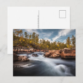 Senja Norwegen Feiertagspostkarte