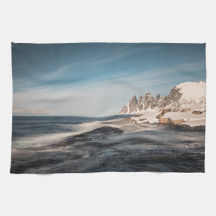 Senja Norwegen Geschirrtuch