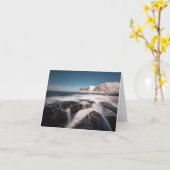 Senja Norwegen Karte (Gelbe Blume)