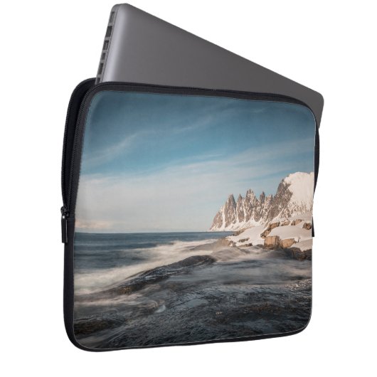 Senja Norwegen Laptopschutzhülle (Vorne Rechts)