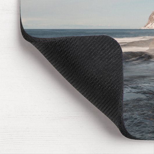Senja Norwegen Mousepad (Ecke)