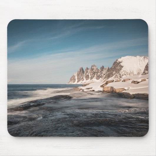 Senja Norwegen Mousepad (Vorne)