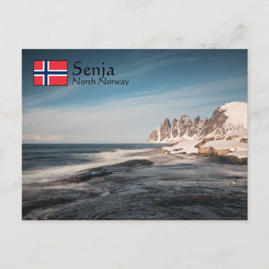 Senja Norwegen Postkarte (Vorderseite)