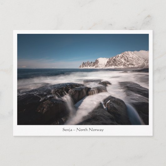 Senja Norwegen Postkarte (Vorderseite)