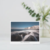 Senja Norwegen Postkarte (Stehend Vorderseite)