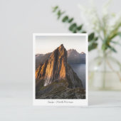 Senja Norwegen Postkarte (Stehend Vorderseite)