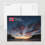 Senja Norwegen Postkarte (Vorne/Hinten)