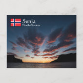 Senja Norwegen Postkarte (Vorderseite)