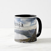 Senja Norwegen Souvenir Tasse (VorderseiteRechts)