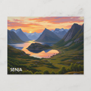 Senja Norwegen Travel Postkarte