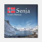 Senja Souvenir Magnet (Vorne)