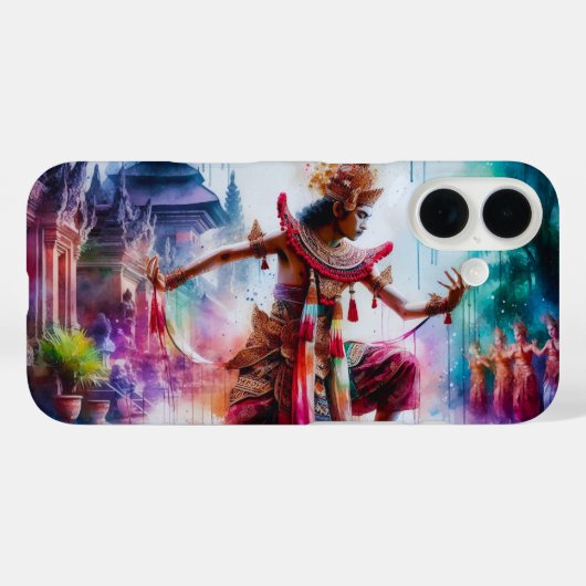 Senja Tari: Twilight Dance in Bali Case-Mate iPhone Hülle (Rückseite (Horizontal))
