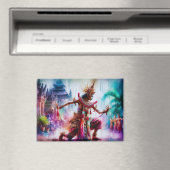 Senja Tari: Twilight Dance in Bali Magnet (In Situ (Geschirrspüler))