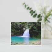 Senju Falls (The Akame 48 waterfalls) ポストカード Postkarte (Stehend Vorderseite)