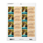 Senju Wasserfall Akame Hasui Kawase shin hanga art (Vorne)