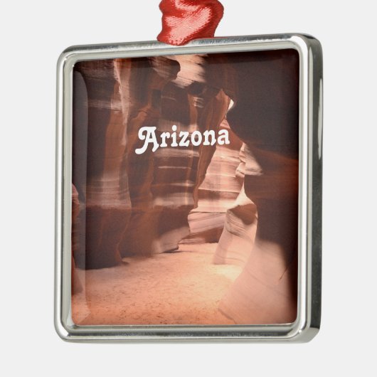 Senken Sie Antilopen-Schlucht Silbernes Ornament (Links)