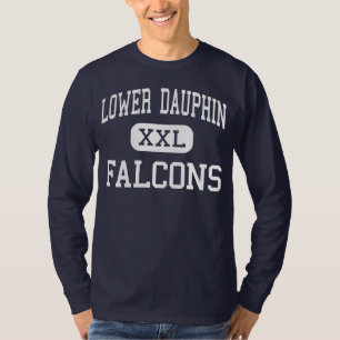 Senken Sie Dauphin - Falcons - Hoch - Hummelstown T-Shirt