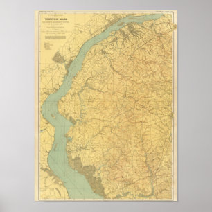 Senken Sie Delaware Poster