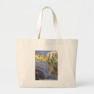 Senken Sie Doppelsee-Tasche Jumbo Stoffbeutel