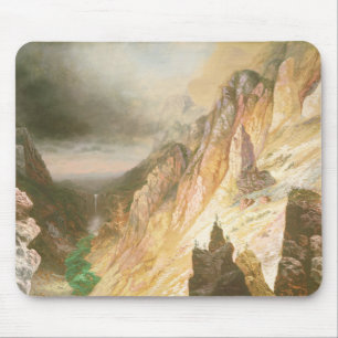 Senken Sie Fälle, Grand Canyon des Yellowstone Mousepad