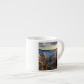 Senken Sie Fälle vom Punkt des Künstlers Espressotasse (Vorderseite Rechts)