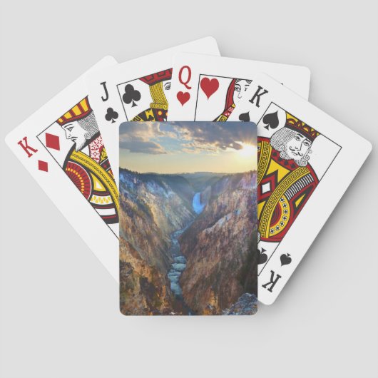 Senken Sie Fälle vom Punkt des Künstlers Spielkarten (Rückseite)