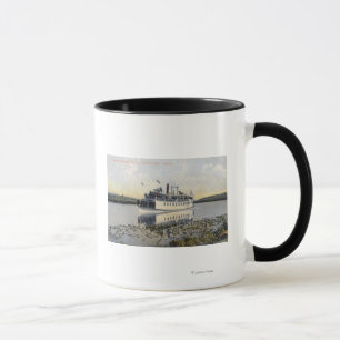 Senken Sie See-Ansicht des Dampfers Klamath Tasse