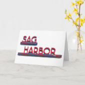 Senkungs-Hafen-Kino-Leuchtreklame-Gruß-Karte Karte (Gelbe Blume)