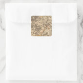 Senlis France Quadratischer Aufkleber (Tasche)